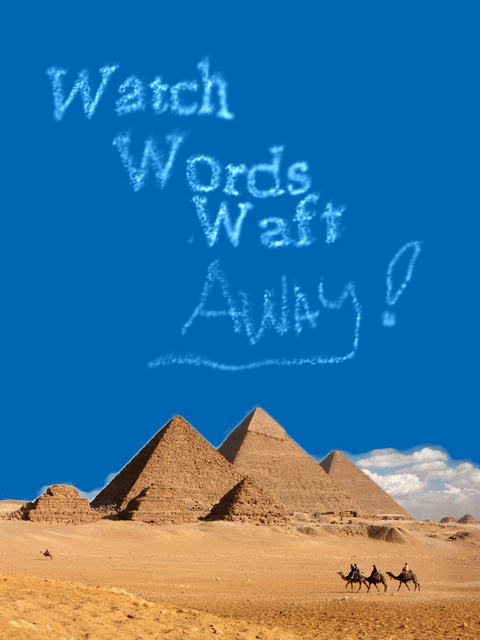 Write in the sky and watch it waft away, or send it to a friend!